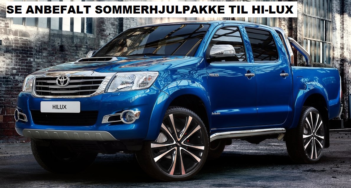 felger-sommerhjul-sommer-dekk-toyota-hi-lux